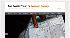 Desktop Screenshot of lossanddamageforum.org